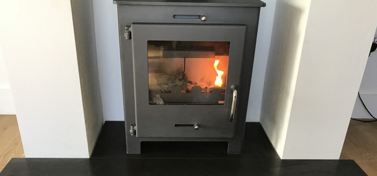 Cove Wood Burning Stove Installation in Richmond